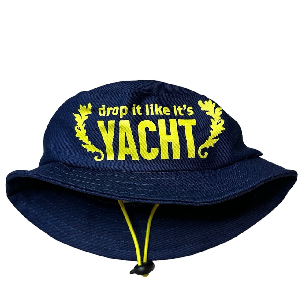 NEW Drop it Like It’s Yacht Dog Bucket Hat Navy Blue Pet Gift Halloween Costume